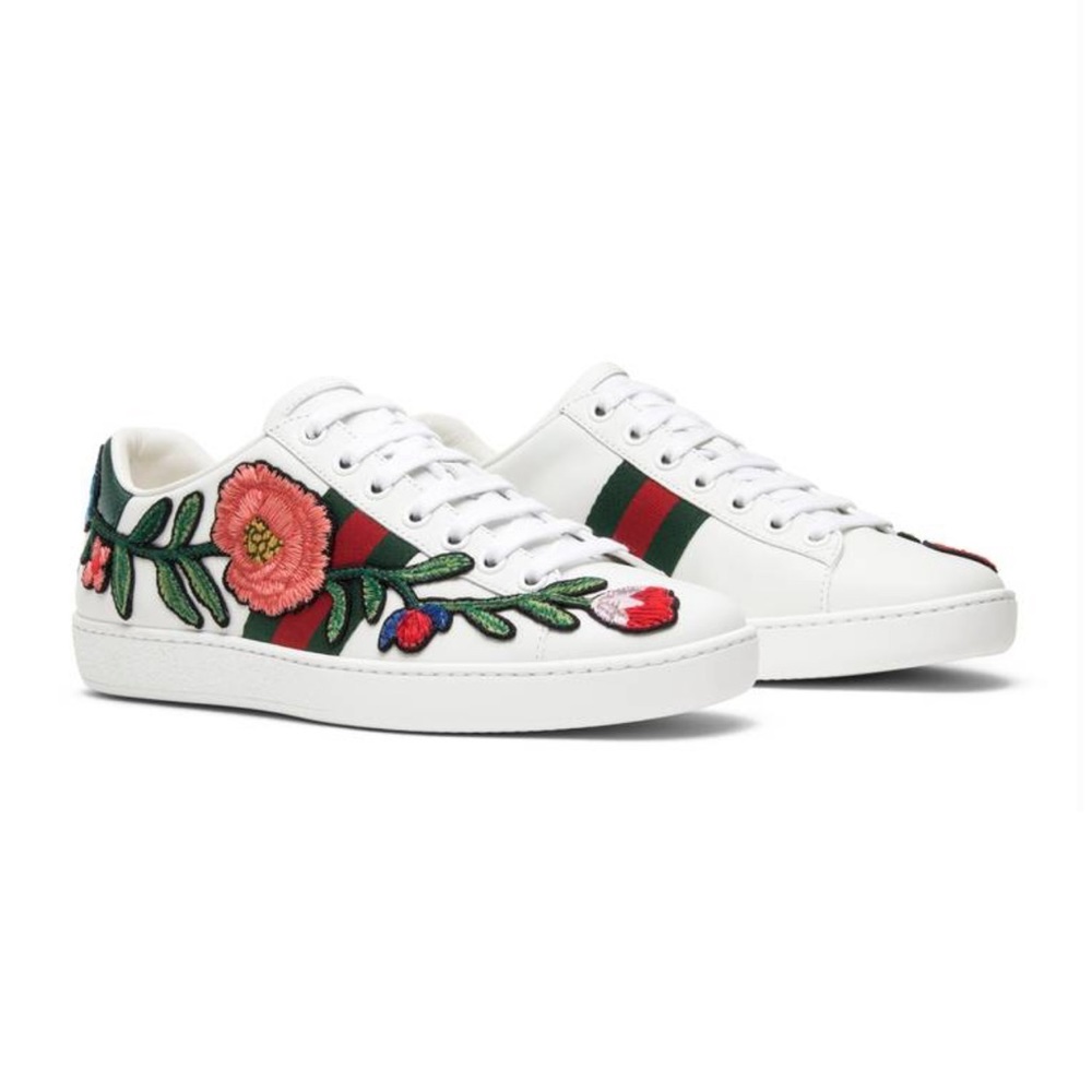 GUCCI FLORAL SNEAKERS